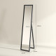 Glitter Frame Full-Length Mirror - Black