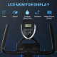 Indoor Stationary Exercise Bike 6kg Flywheel Fitness Cardio Workout Bke Trainer for Home Gym w/ Adjustable Resistance LCD Monito