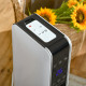 1100W/2200W Space Heater with 65° Oscillation &amp; 8-Hour Timer and Overheat &amp; Tip Over Protection, Room Heater with 2 Heater and F