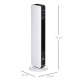 1100W/2200W Space Heater with 65° Oscillation &amp; 8-Hour Timer and Overheat &amp; Tip Over Protection, Room Heater with 2 Heater and F