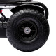 Metal Kids Pedal Go Kart with Adjustable Seat Inflatable Tyres Black