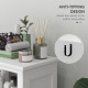 Multi-Storage Modern Bathroom Cabinet - White