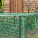 Outsunny 8&#039; x 4&#039; Plant Protection Cage, with Door, Green