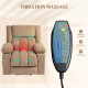 Velvet-Feel Electric Riser, Recliner and Massage Armchair - Light Brown