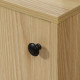 50&quot; Screen TV Stand, with Sliding Door Storage - Wood-Effect