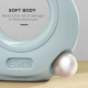 SPORTNOW 6kg Kettlebell, Soft Kettle Bell with Wide Handle for Home Gym, Weight Lifting, Strength Training, Light Grey