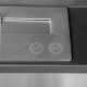 Wall Mounted Ethanol Fireplace, Stainless Steel Bioethanol Heater Stove Fire with 1.2L Tank, 3 Hour Burning Time, Silver