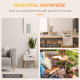 Wall Mounted Ethanol Fireplace, Stainless Steel Bioethanol Heater Stove Fire with 1.2L Tank, 3 Hour Burning Time, Silver