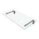 MonsterShop Glass Door Canopy &amp; Brackets, 144cm W, 80cm D