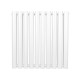 Oval Column Radiator – 600mm x 600mm - White