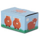 Ceramic Salt &amp; Pepper Set - Highland Coo