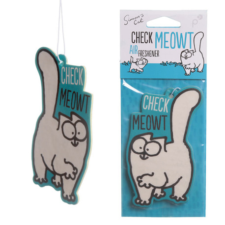 Check Meowt Simon's Cat Vanilla Scented Air Freshener