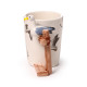 Shaped Handle Ceramic Mug - Seagull Buoy