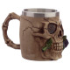 Decorative Tankard - Skulls and Roses
