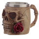 Decorative Tankard - Skulls and Roses