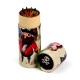 Colouring Pencil Tube - Jolly Rogers Pirate