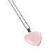 Gemstone Pendant - 6 Interchangeable Heart Shaped Pendants