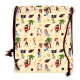 Drawstring Canvas Bag - Jolly Rogers Pirate