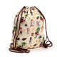 Drawstring Canvas Bag - Jolly Rogers Pirate