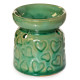 Mini Ceramic Oil Burner - Heart Design
