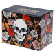 Shaped Handle Ceramic Mug - Skeleton