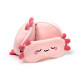 Relaxeazzz Travel Pillow &amp; Eye Mask - Adoramals Maddie the Axolotl