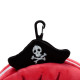 Relaxeazzz Travel Pillow &amp; Eye Mask - Jolly Joger Pirate Bembo the Parrot