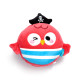 Relaxeazzz Travel Pillow &amp; Eye Mask - Jolly Joger Pirate Bembo the Parrot