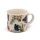 Set of 2 Porcelain Espresso Cups - Butterfly Meadows