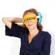 Relaxeazzz Travel Pillow &amp; Eye Mask - The Beatles Yellow Submarine