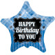 Happy Birthday To You Black Marque Balloon