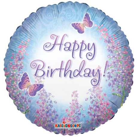 Happy Birthday Purple Lilacs
