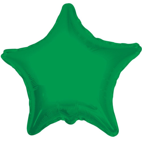 Emerald Green Star Balloon 22inch