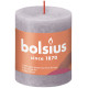 Frosted Lavender Bolsius Rustic Shine Pillar Candle (80 x 68mm)
