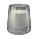 Grey Glass Bolsius Clean Light Starter Kit - Cypress &amp; Amber