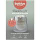 Grey Glass Bolsius Clean Light Starter Kit - Cypress &amp; Amber