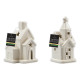 Ceramic LED House Ornament (Assorted)