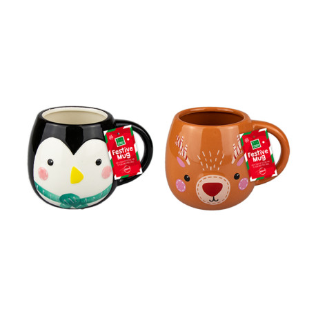 Christmas Character Mug (400ml)