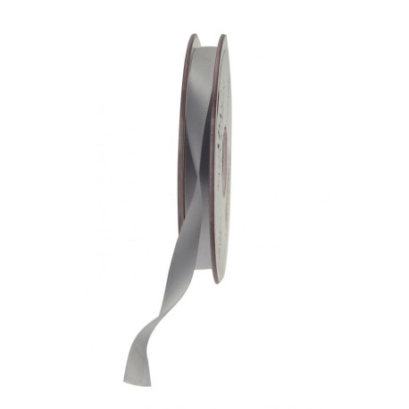 Silver Satin Ribbon (10mm)