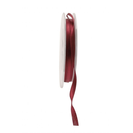 Burgundy Satin Ribbon (6mm)