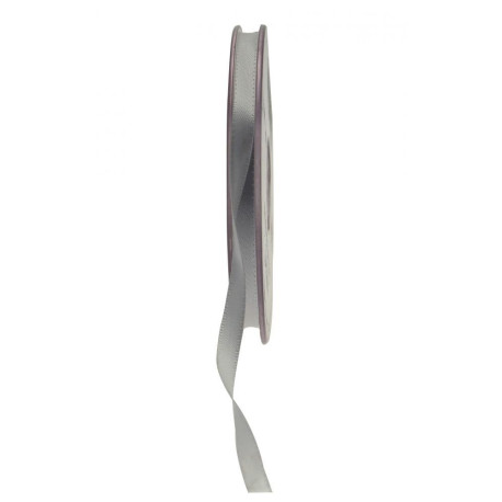 Silver Satin Ribbon (6mm)