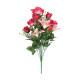Cerise Pembroke Rose and Lily Mixed Bunch