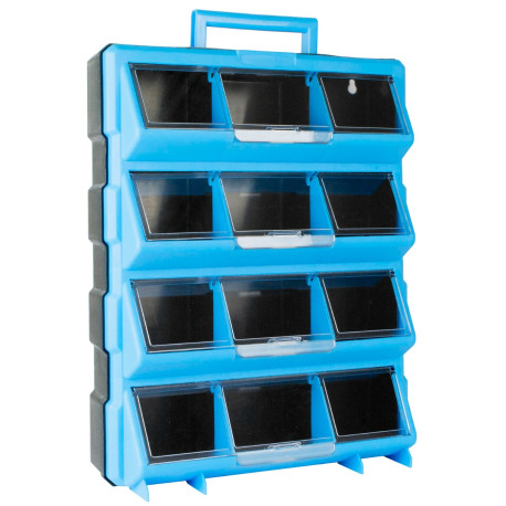 DIY Storage Organiser Unit with 12 Lidded Compartments