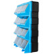 DIY Storage Organiser Unit with 12 Lidded Compartments