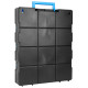 DIY Storage Organiser Unit with 12 Lidded Compartments
