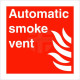 Automatic Smoke Vent Sign