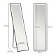 150 x 40cm Full Length Mirror, with Adjustable Lights - Black