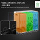 3 x 15L Pedal Bin, Steel Triple Kitchen Bin with Soft Close Lid, Removable Inner Buckets, Fingerprint-Proof, Silver