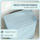 Dual Kitchen Bin, 2 x 20L Double Bin for Recycling and Waste, Fingerprint-proof Pedal Bin with Soft-Close Lid, Removable Inner B