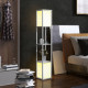 Duo Light Floor Shelves - White